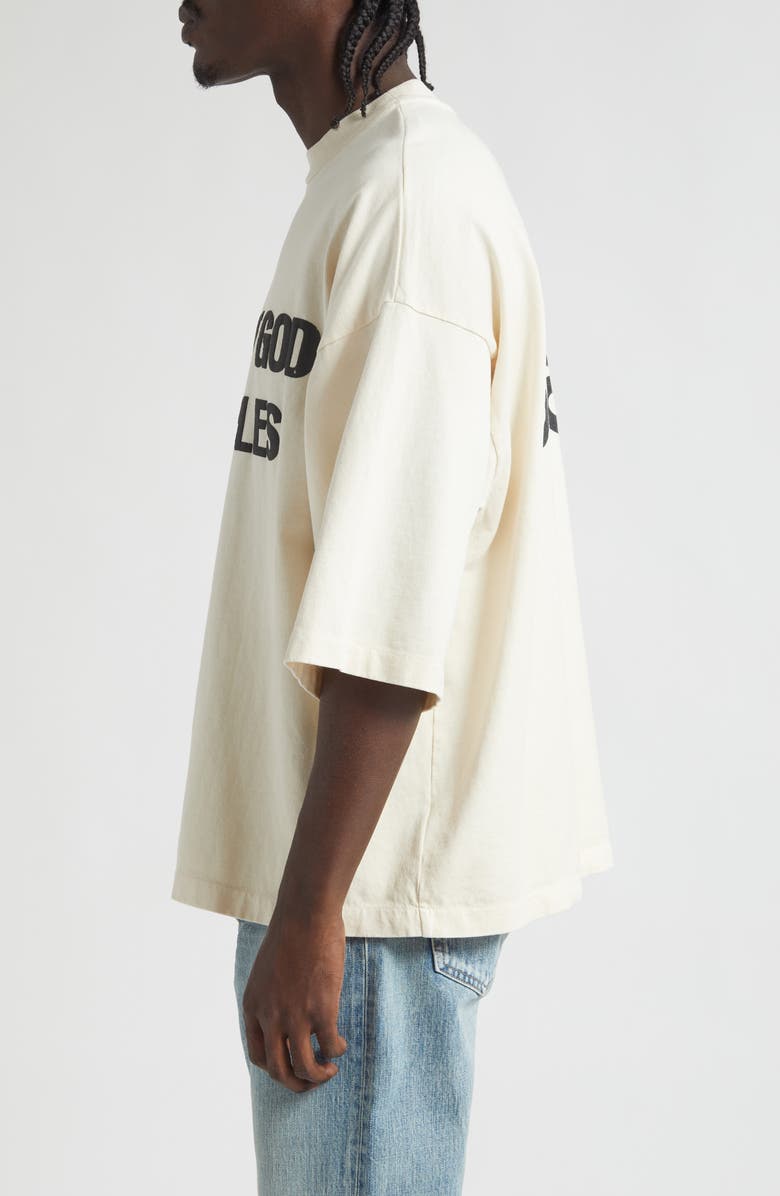 Fear of God Disciples Relaxed Graphic T-Shirt, Alternate, color, Oat Oat