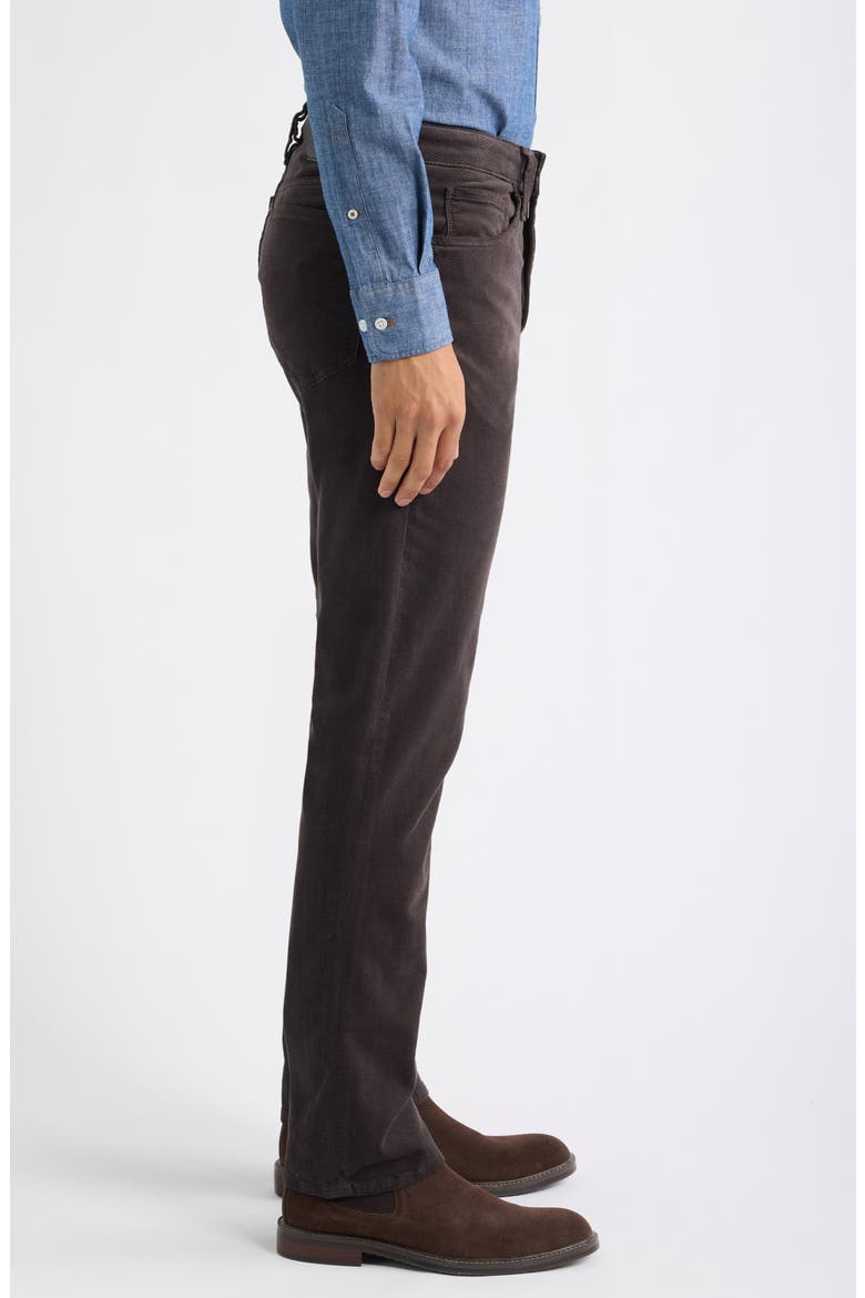 Charisma Relaxed Straight Leg Corduroy Pants, Alternate, color, BROWN DIAGONAL LUXE