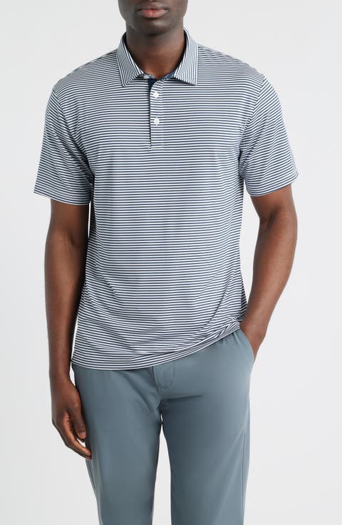 Smith Stripe Performance Golf Polo