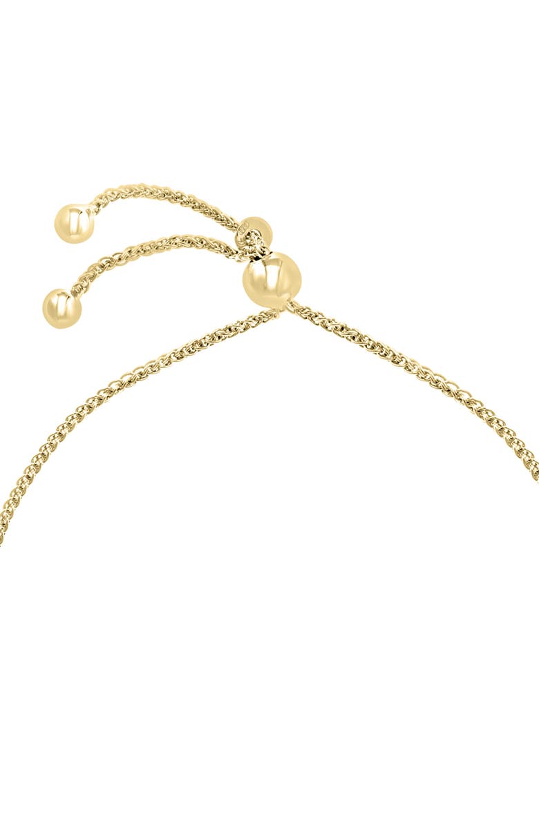 EFFY Diamond Bezel Slider Bracelet, Alternate, color, Gold