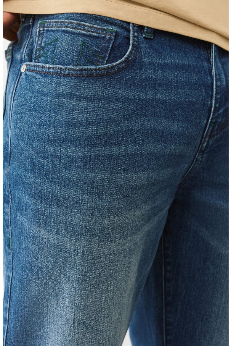Bobby Baggy Straight Leg Jeans, Alternate, color, MEDIUM MISTLETOEDNU