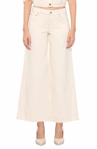 Alice + Olivia Amazing High Waist Ankle Wide Leg Jeans