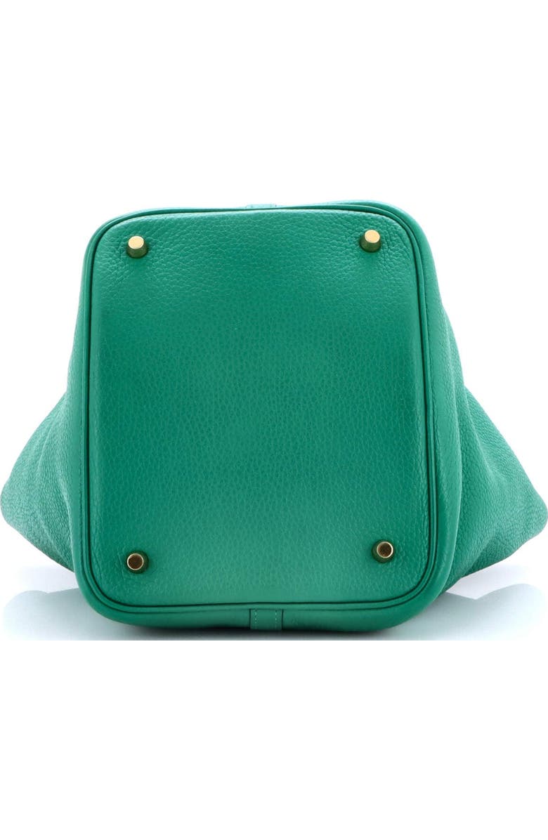Pre-Owned Hermes Picotin Lock Bag Clemence MM, Alternate, color, Vert Vertigo