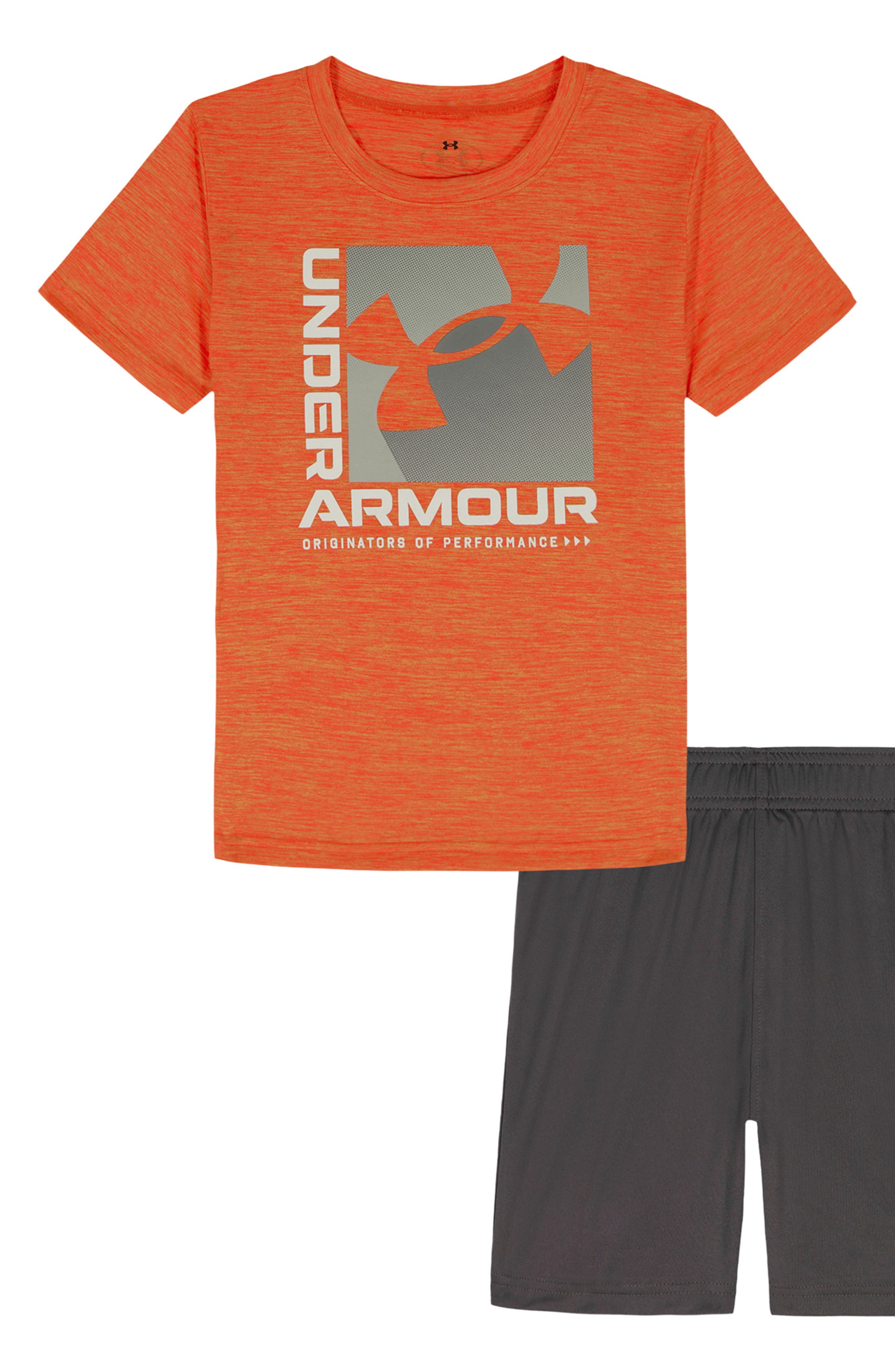 Under Armour UA Tech™ Twist Logo Graphic T-Shirt & Shorts Set
