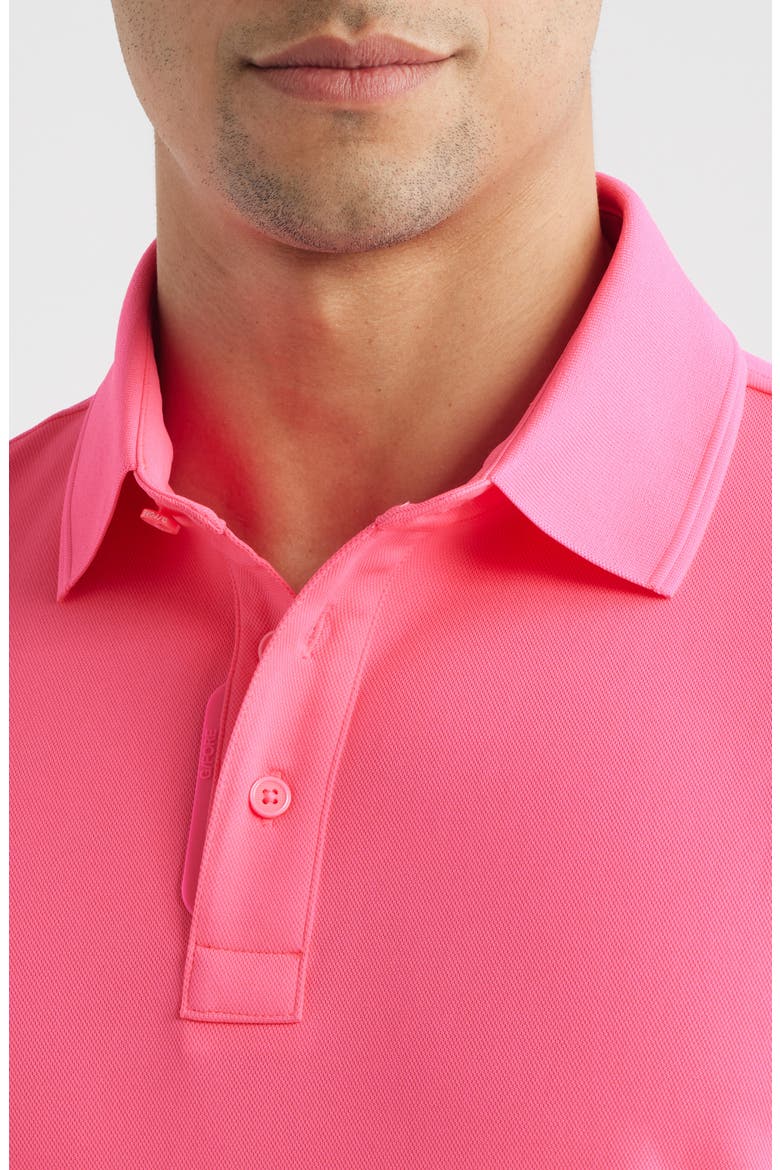Essential Performance Piqué Golf Polo, Alternate, color, KNOCKOUT PINK