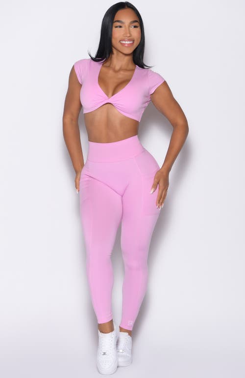 Bombshell Sportswear Define Leggings In Pink