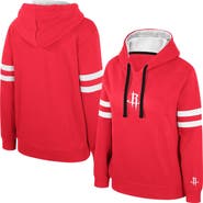 Stadium Essentials Women's Stadium Essentials Red Houston Rockets Road Game Pullover Hoodie