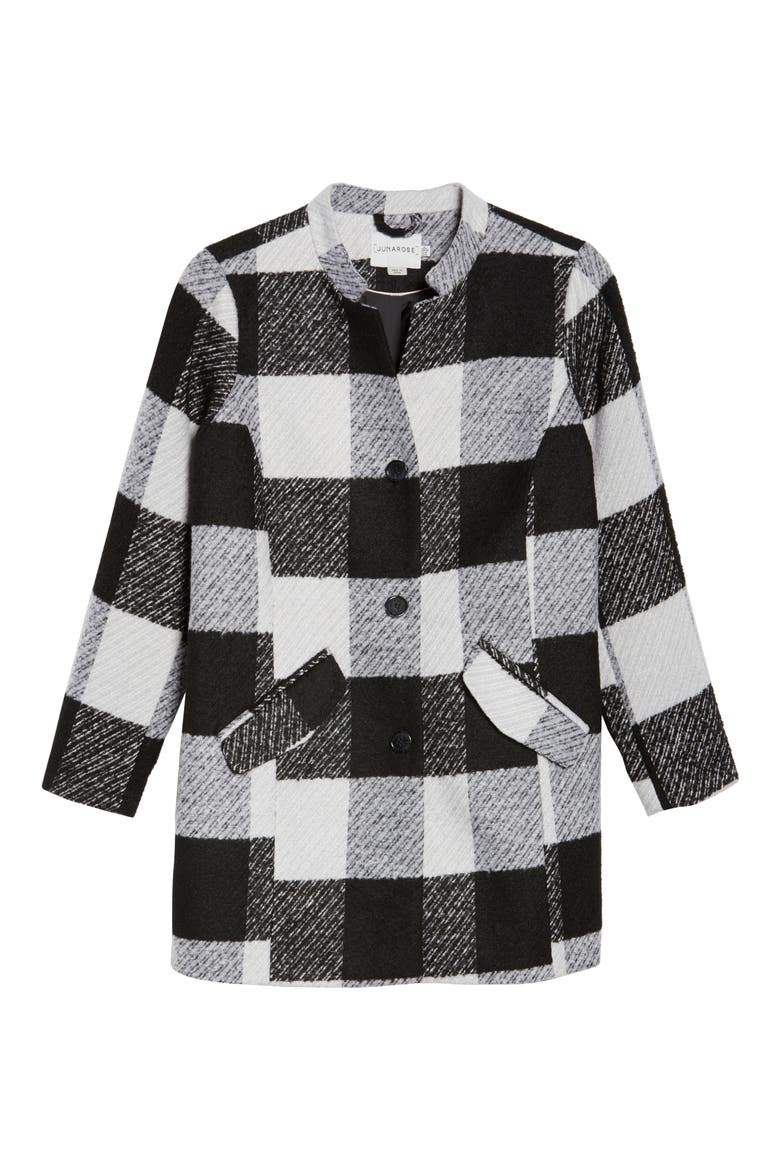 Check Jacket, Alternate, color, BLACK BEAUTY