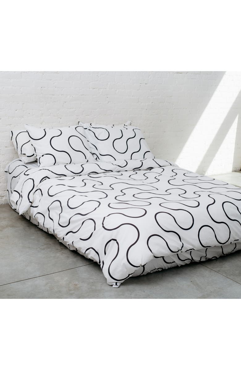 Dusen Dusen Arc Duvet Cover & Shams, Main, color, 