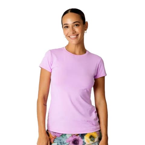 UV Colors Short Sleeve Womens Tennis Shirt
