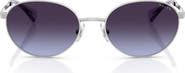Ralph Lauren 55mm Oval Sunglasses