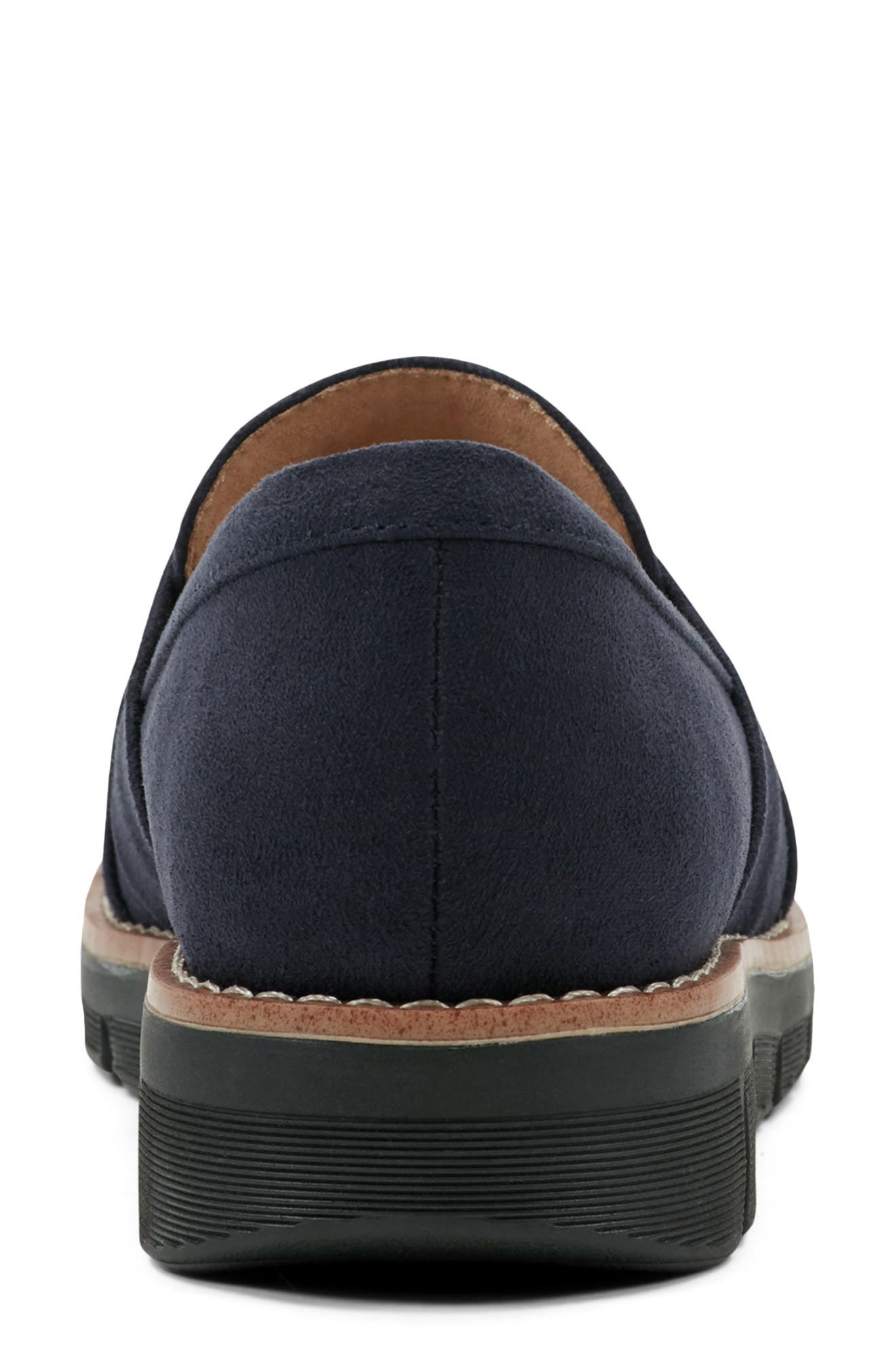 Vitalia Loafer, Alternate, color, DARK BLUE