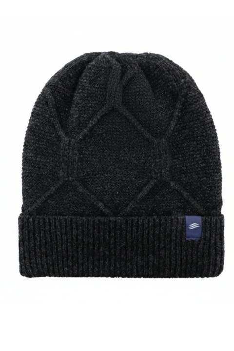 The Softest Ultra cozy Yak Yarn with Diamond Cable Knit Beanie