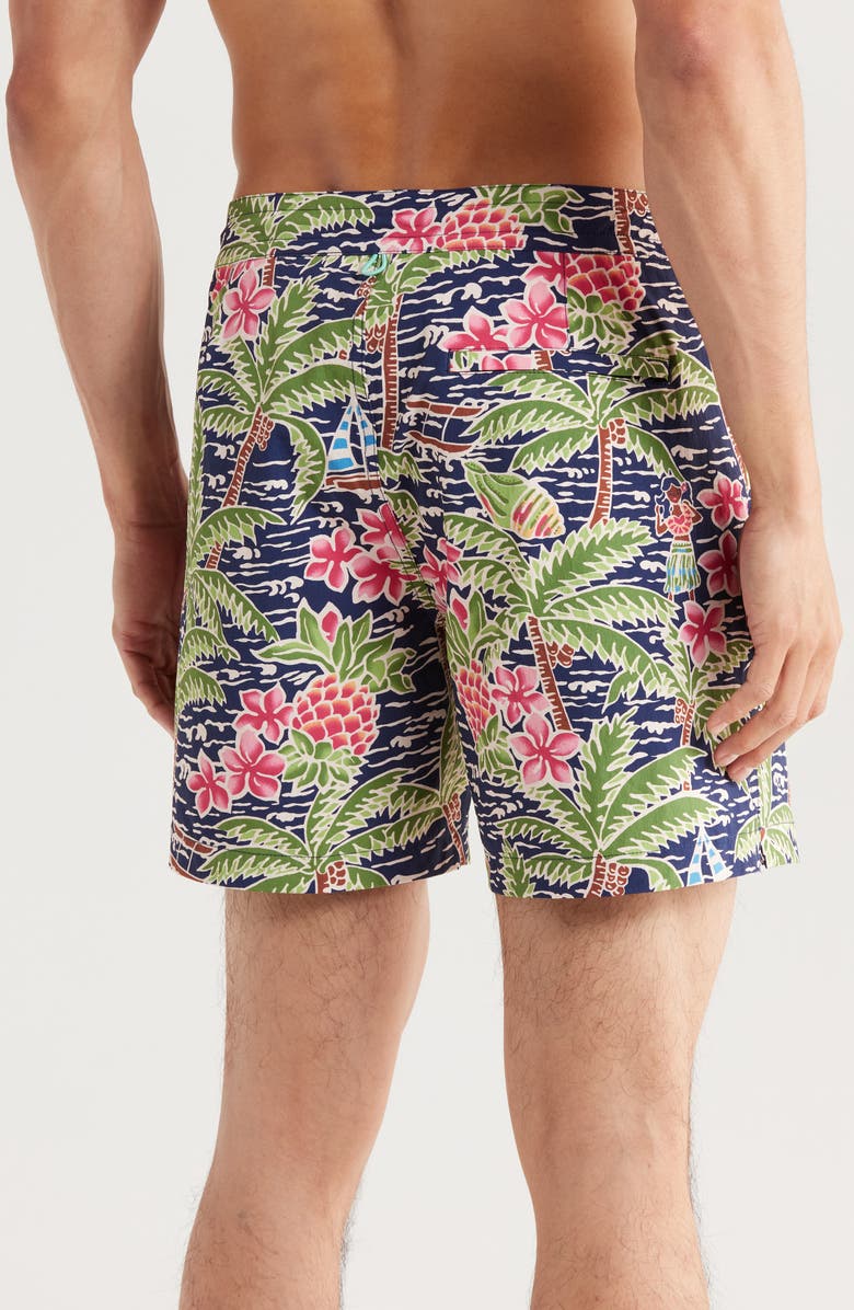 Tori Richard Waikiki Swim Trunks, Alternate, color, 