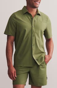 Rhone Invictus Ripstop Button-Up Shirt