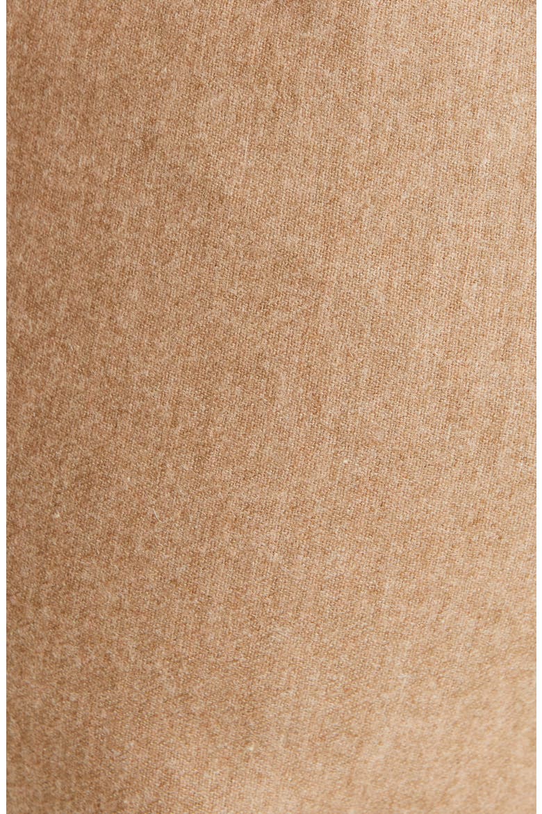 Side Stripe Stretch Wool Blend Pants, Alternate, color, CAMEL MELANGE