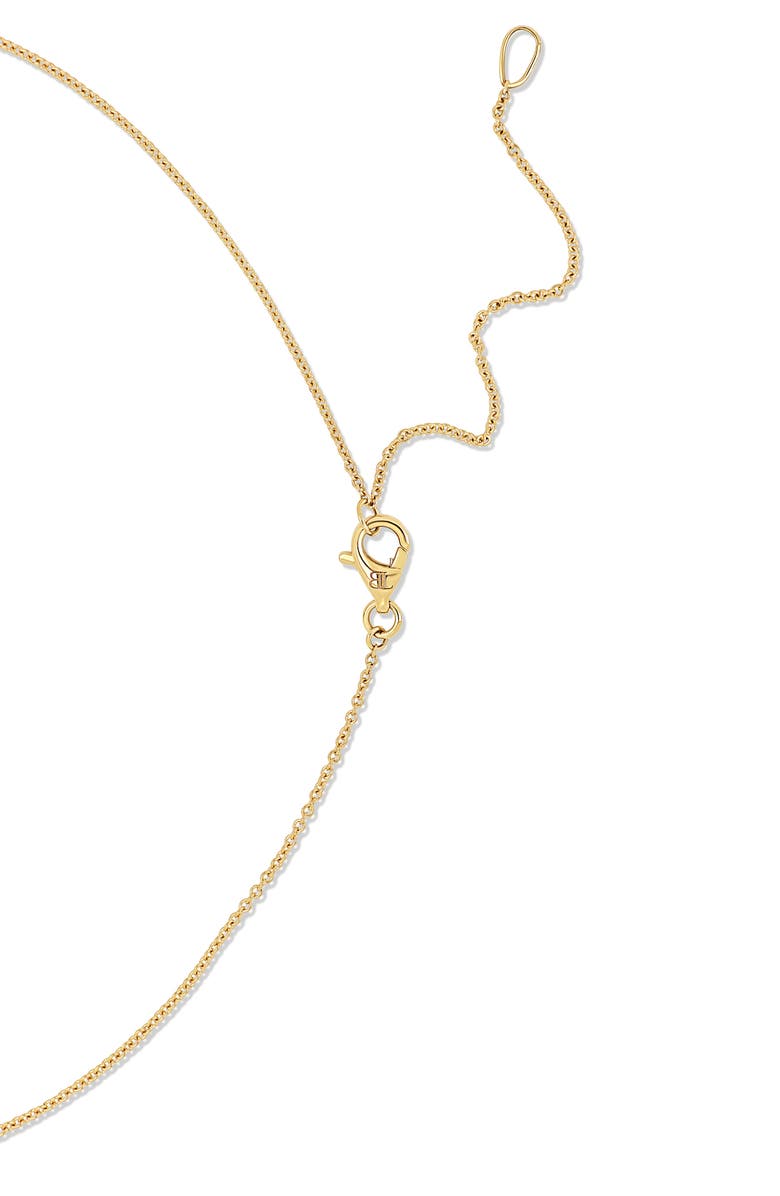 Bony Levy Icon Diamond 'Love' Pendant Necklace, Alternate, color, 18K Yellow Gold
