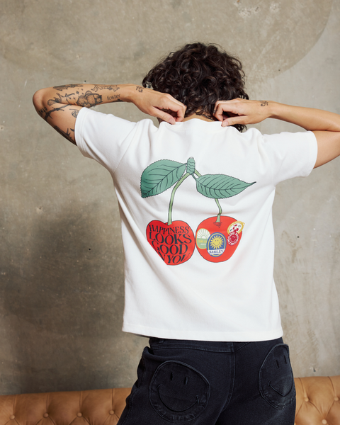 Smiley Freshly Picked Boxy Tee