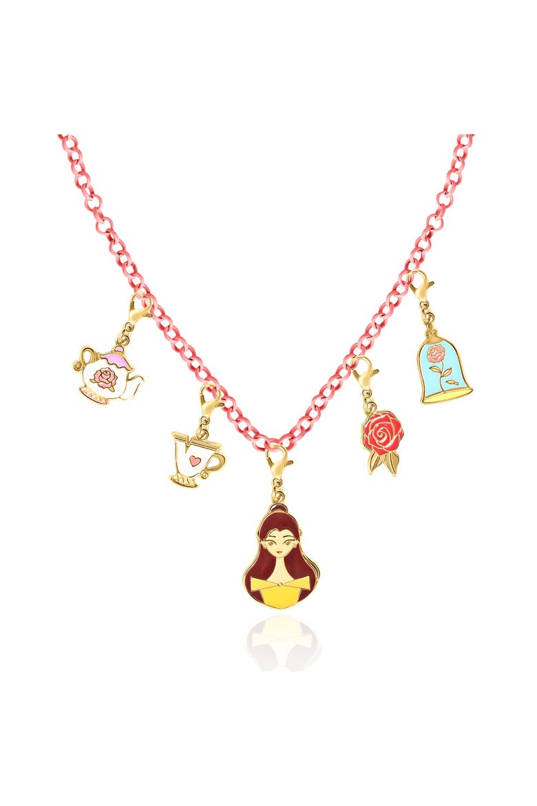 Princess Necklace, Bracelet, and Charms Set, Alternate, color, Multi