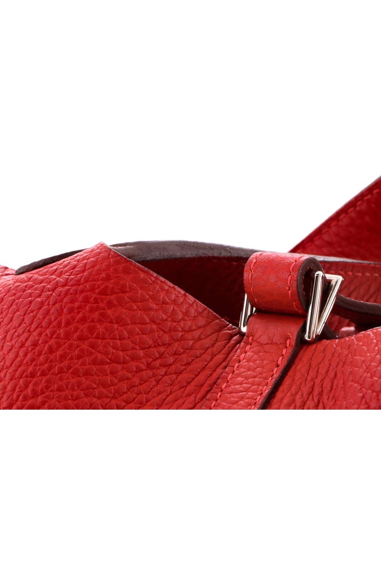 Pre-Owned Hermes Picotin Lock Bag Clemence PM, Alternate, color, Rouge Vif