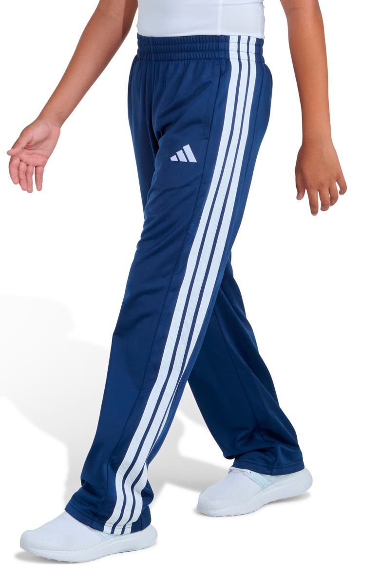 adidas Kids' 3-Stripes Tricot Track Pants, Alternate, color, Dark Blue