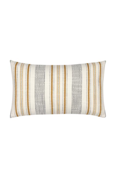 Pathway Textured Stripe Indoor & Outdoor Woven Accent Pillow
