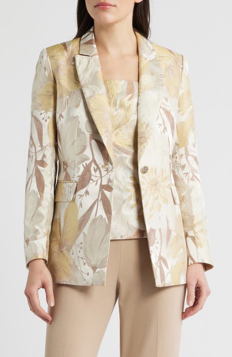 Jacquard Blazer