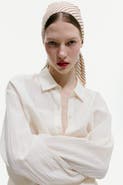 H&M Lace-trimmed Triangle Scarf