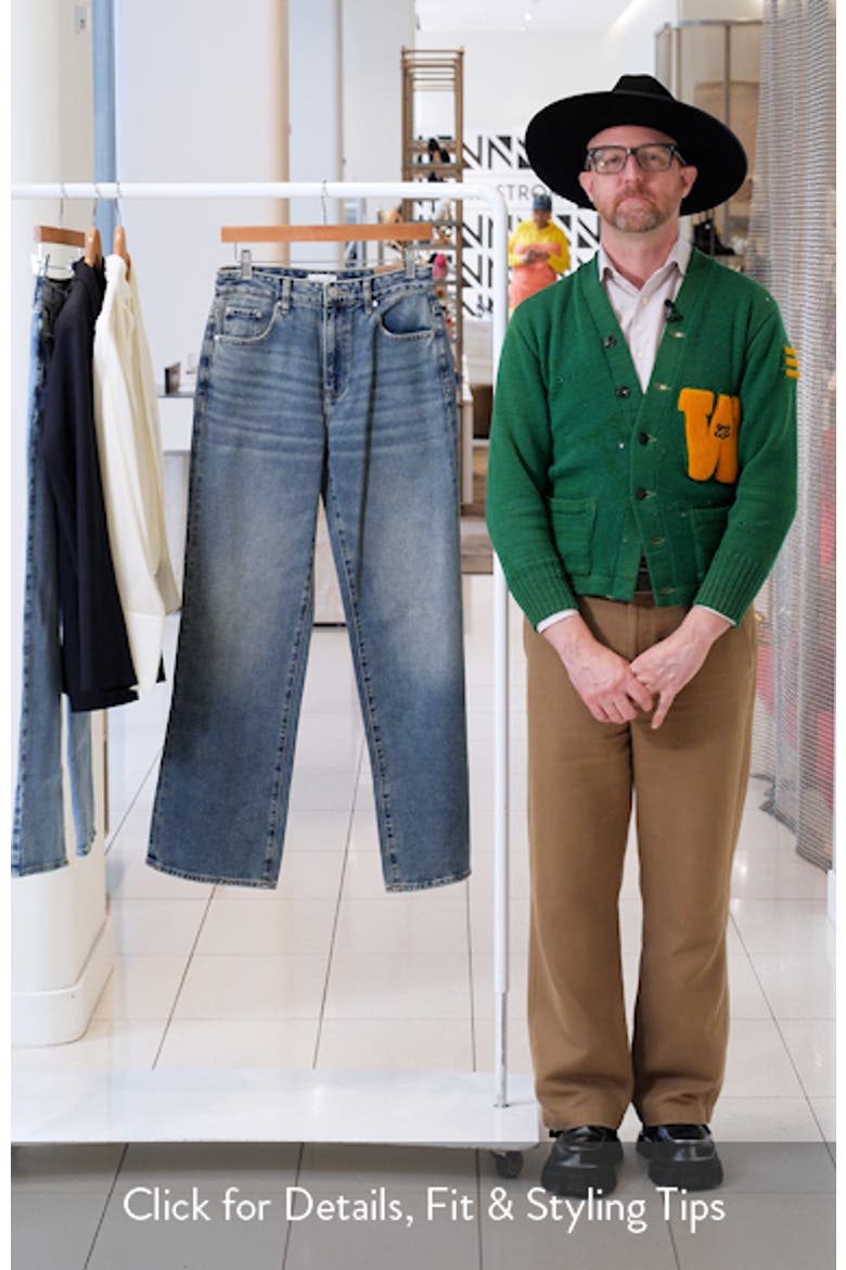 Grace High Waist Girlfriend Jeans video