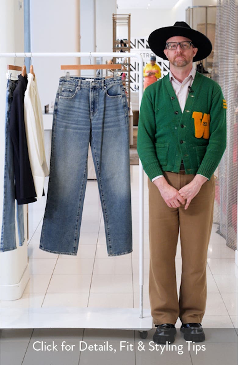 Grace High Waist Girlfriend Jeans, sales video thumbnail