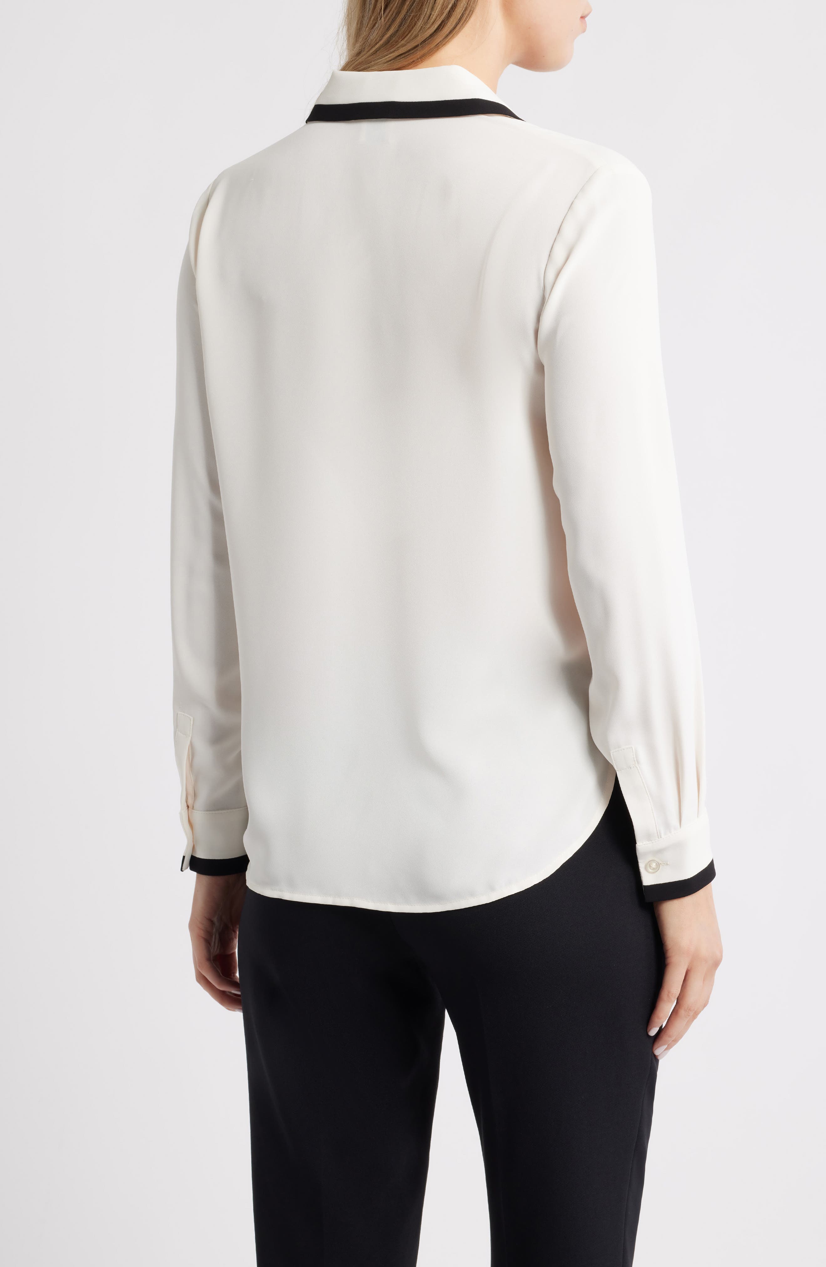 Contrast Trim Shirt - image 4