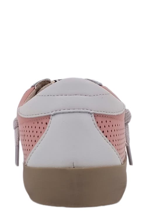 Shushop Paula Low Top Sneaker In Pink Perf