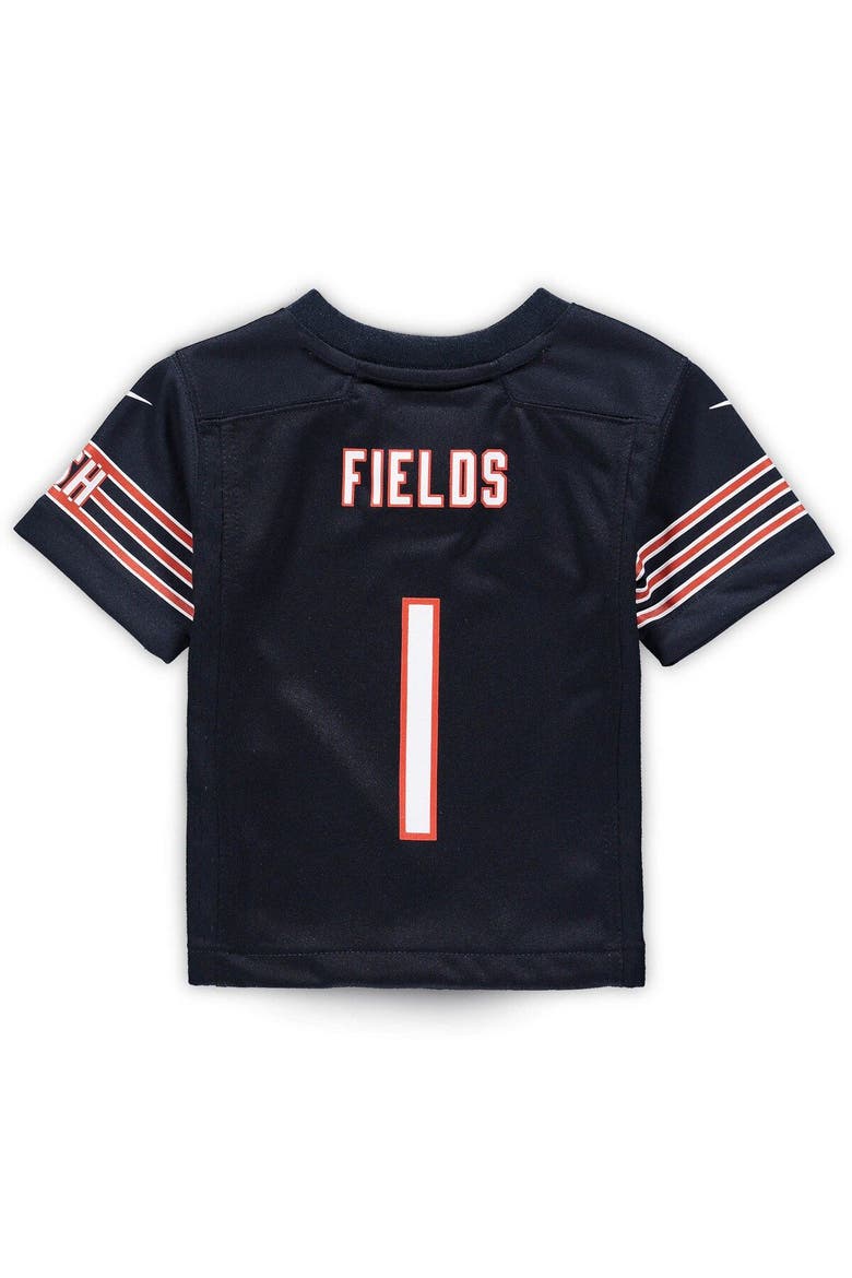 Infant Nike Justin Fields Navy Chicago Bears Game Jersey, Alternate, color, Navy