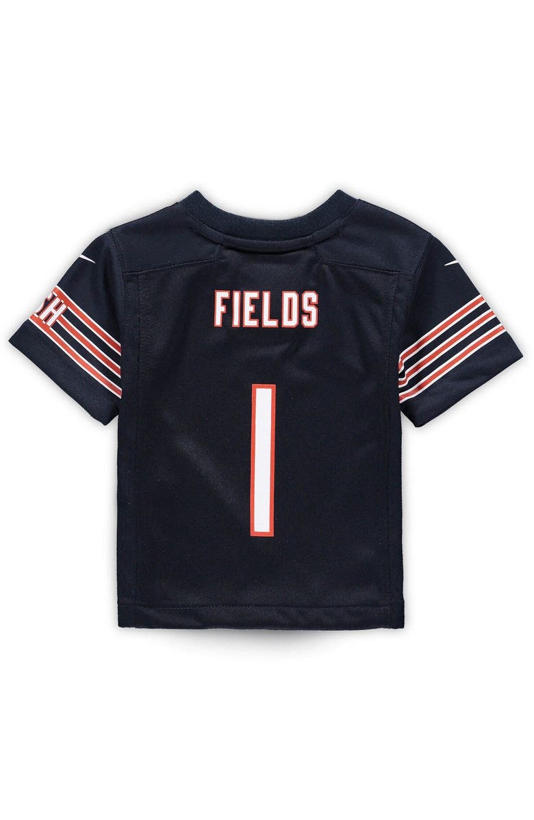 Nike Infant Nike Justin Fields Navy Chicago Bears Game Jersey, Alternate, color, 