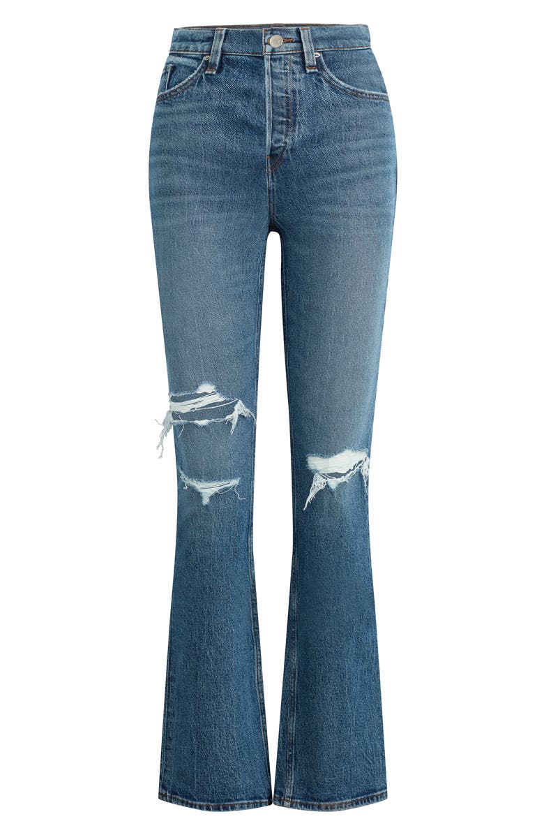 Hudson Jeans Faye Ultrahigh Waist Bootcut Jeans, Alternate, color,