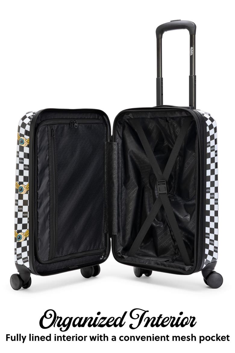 Vision Board Expandable Hardside Spinner Carry-on Suitcase, Alternate, color, Vision Board