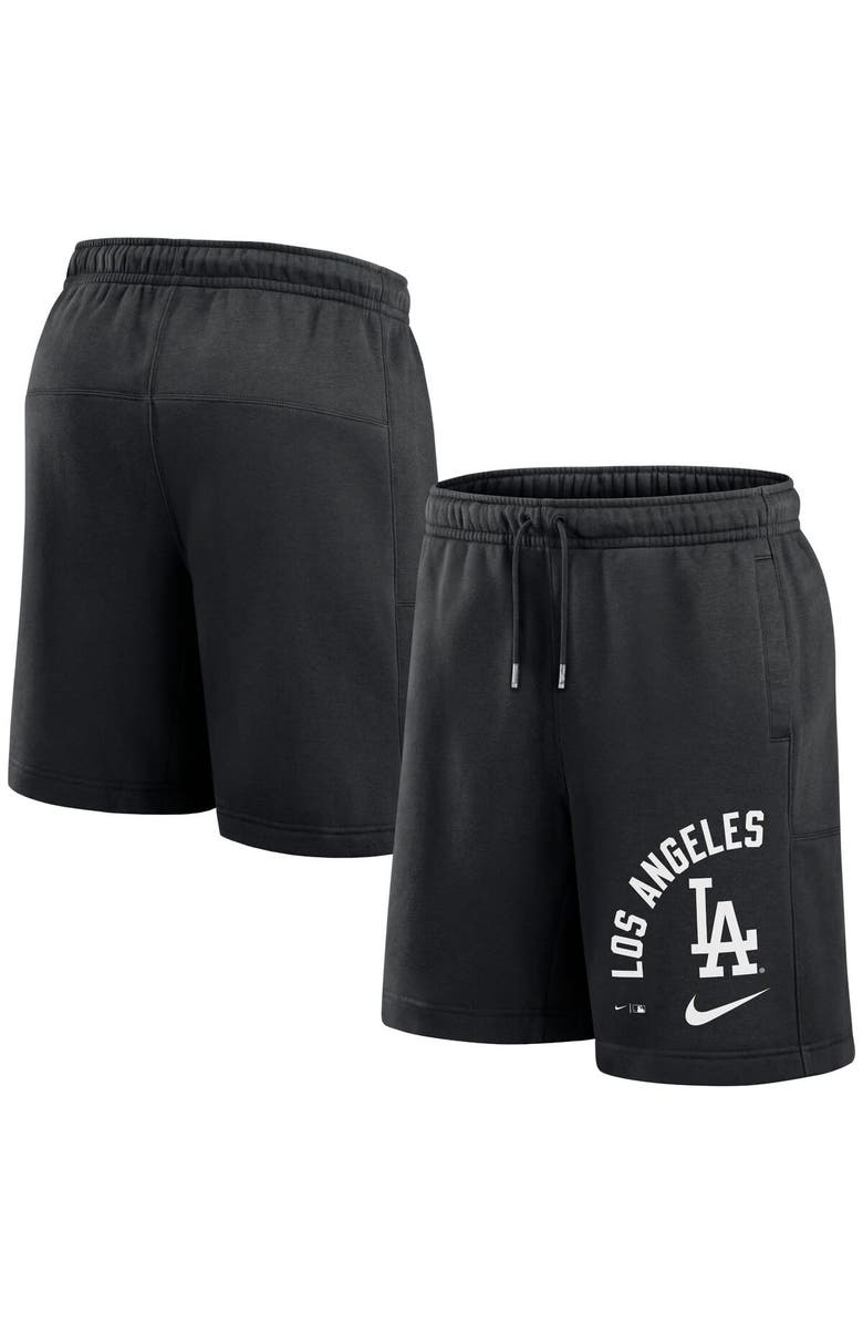 Nike Men's Nike Black Los Angeles Dodgers Arched Kicker Shorts, Main, color, 