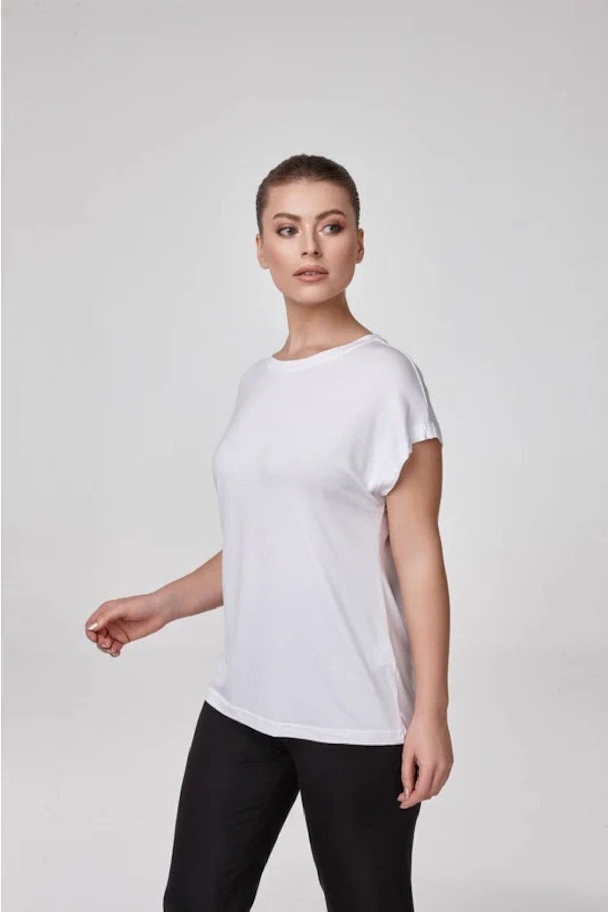 Liona Modal Blend Soft Stretch Everyday Top - image 3