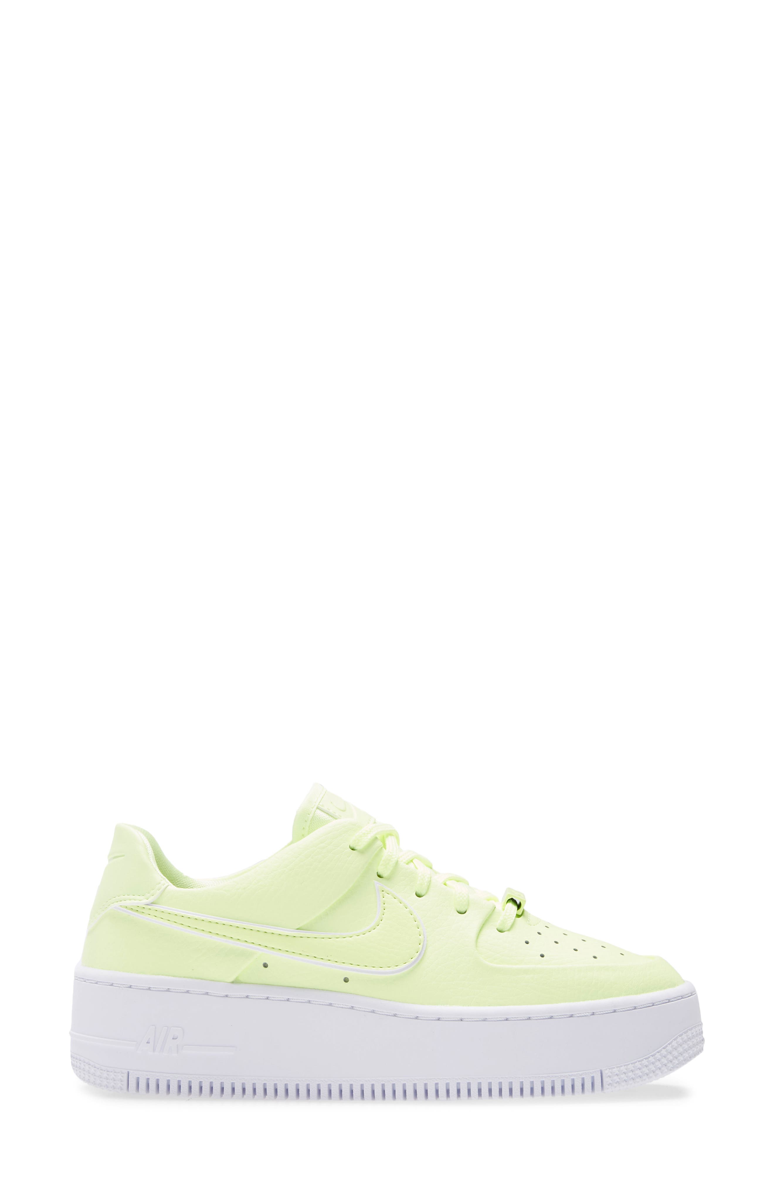 Nike Air Force 1 Sage Low Platform Sneaker, Alternate, color, 