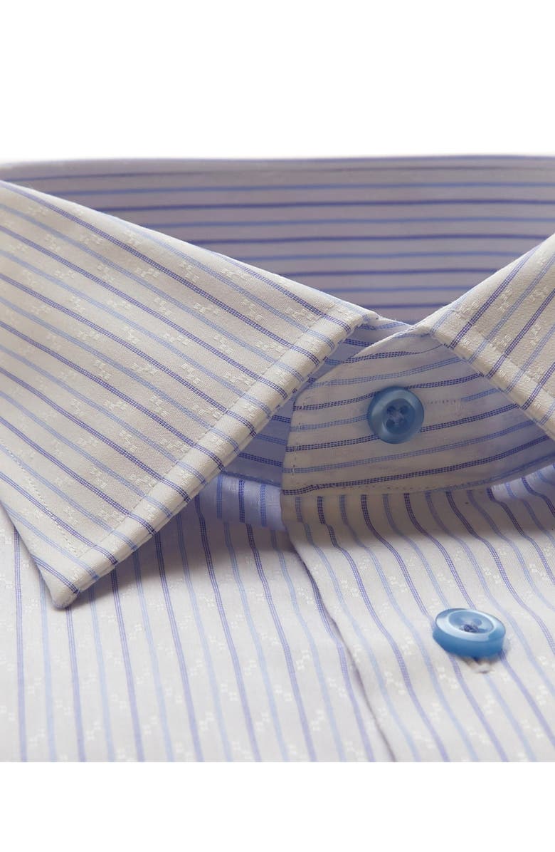 David Donahue Trim Fit Dress Shirt, Alternate, color,