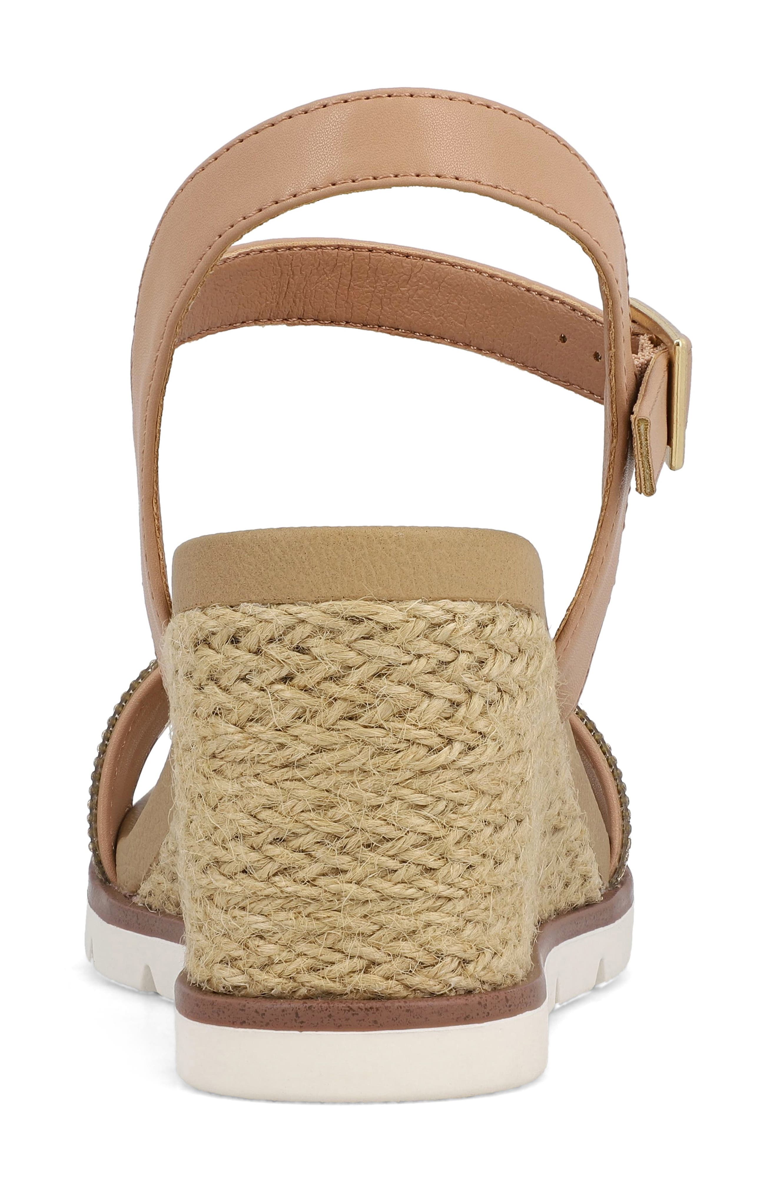 MIA AMORE Lonny Espadrille Wedge Sandal, Alternate, color, 