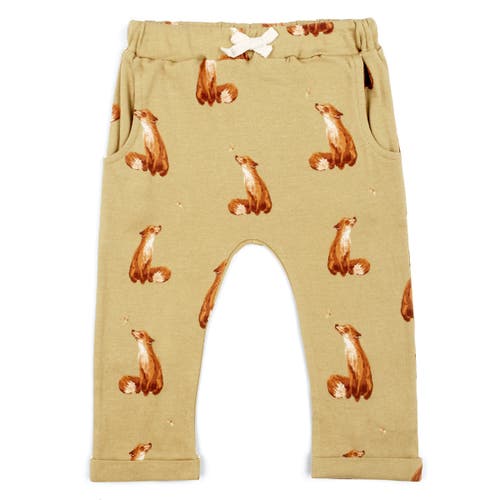 Milkbarn Organic Cotton Jogger In Brown