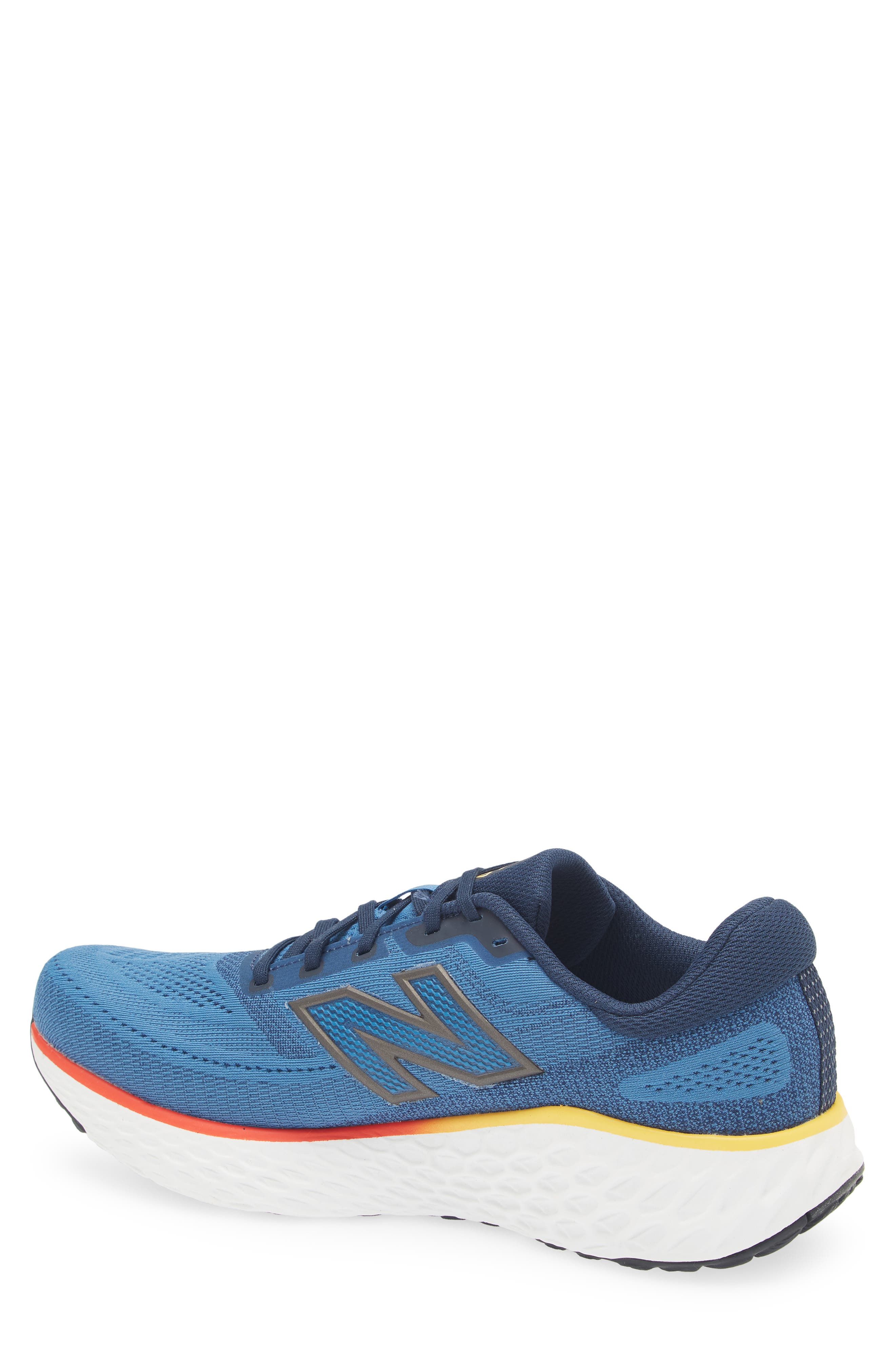 New Balance Evoz Sneaker, Alternate, color, Sea Stone/ Nb Navy