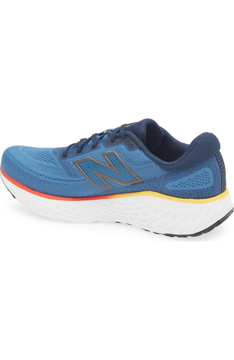New Balance Evoz Sneaker, Alternate, color, Sea Stone/ Nb Navy