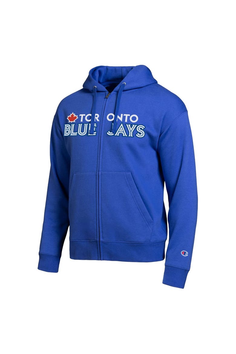 Men's Champion Toronto Blue Jays Royal All-Star Wordmark Full-Zip Hoodie, Alternate, color, Royal