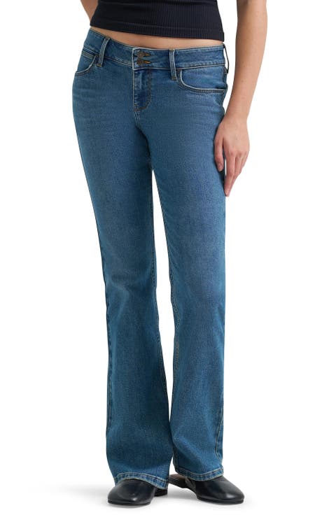 Low Rise Bootcut Jeans (Whirlwind)