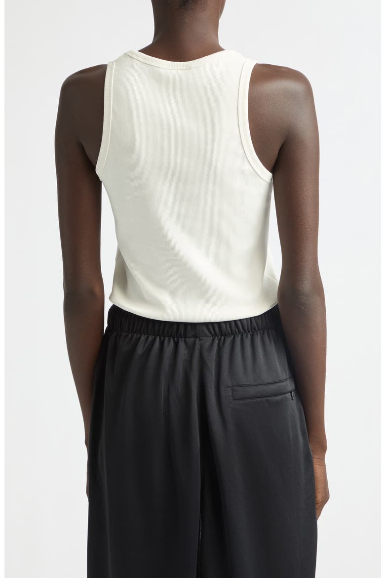 '90s Cotton Rib Tank, Alternate, color, HERITAGE WHITE