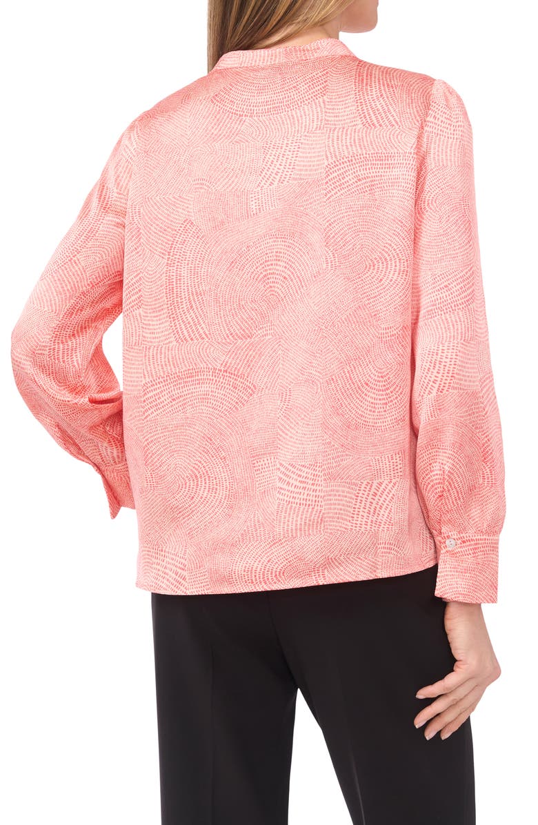 Halogen<sup>®</sup> Geo Print Woven Shirt, Alternate, color, Grenadine