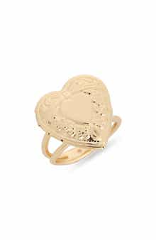 Heart Locket Ring