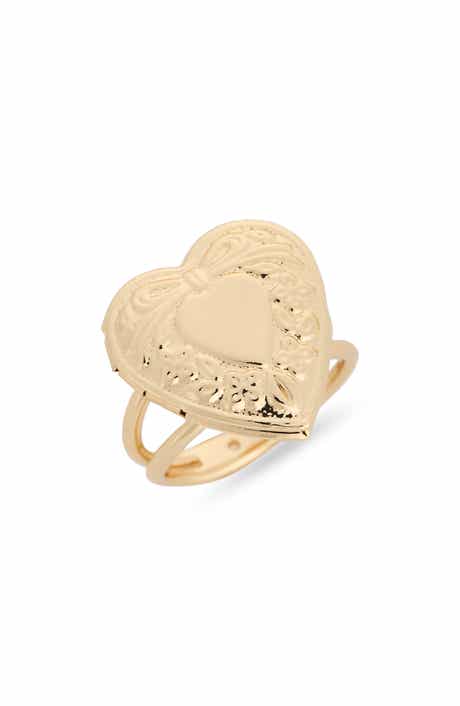 Heart Locket Ring
